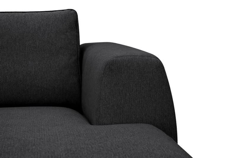 Optus 6-sits U-soffa med Divan och schäslong höger - Svart - Möbler - Soffa - U-soffa