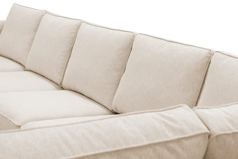 Optus 6-sits U-soffa med Divan och schäslong vänster - Beige - Möbler - Soffa - U-soffa