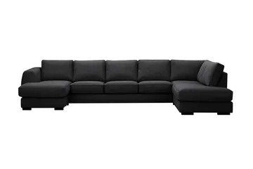 Optus 6-sits U-soffa med Divan och schäslong vänster