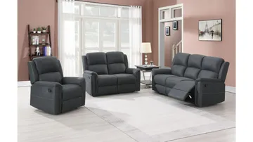 Orvella Reclinersoffa 2-sits - Grå - Möbler - Soffa - Skinnsoffor