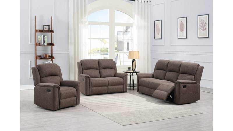 Orvella Reclinersoffa 3-sits - Brun - Möbler - Soffa - Biosoffa & reclinersoffa