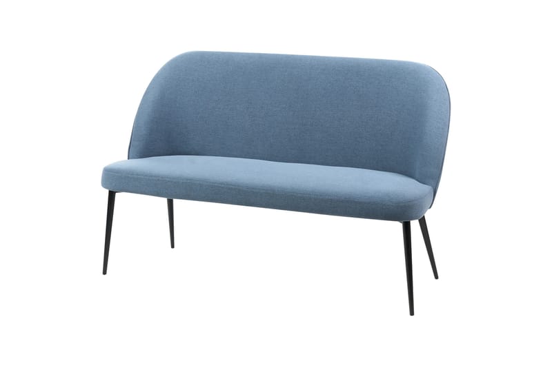 Osbyn Soffa 2-sits - Blå/Svart - Möbler - Soffa - 2 sits soffa