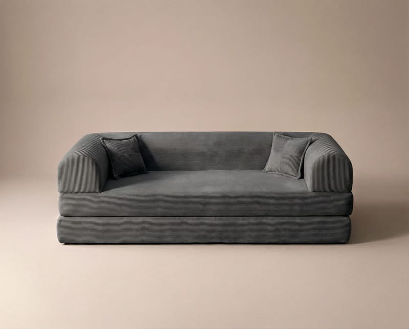 Pento 3-sits Bäddsoffa - Antracit - Möbler - Soffa - Bäddsoffa
