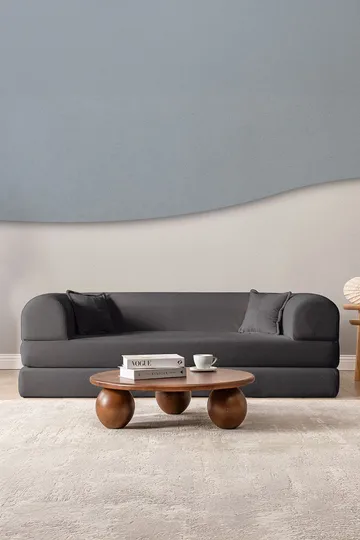 Pento 3-sits Bäddsoffa - Antracit - Möbler - Soffa - Bäddsoffa