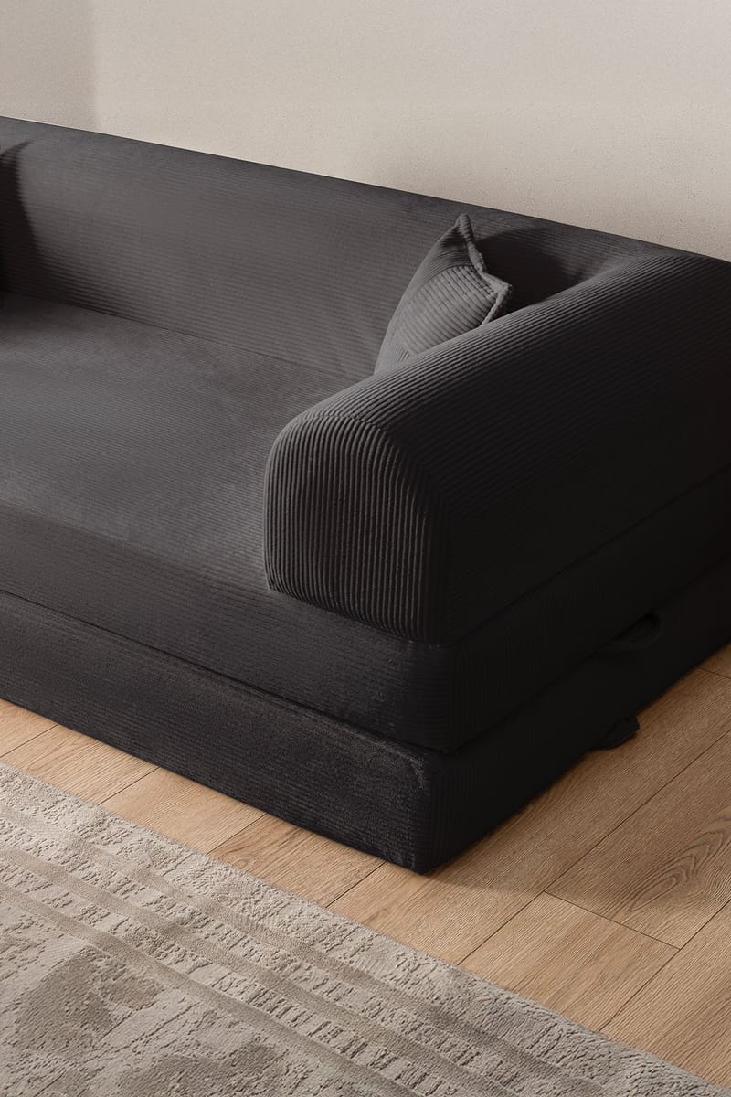 Pento 3-sits Bäddsoffa - Antracit - Möbler - Soffa - Bäddsoffa