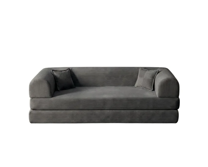 Pento 3-sits Bäddsoffa, Antracit