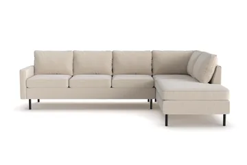 Peppe 4-sits Högervänd L-formad Schäslongsoffa i Manchester