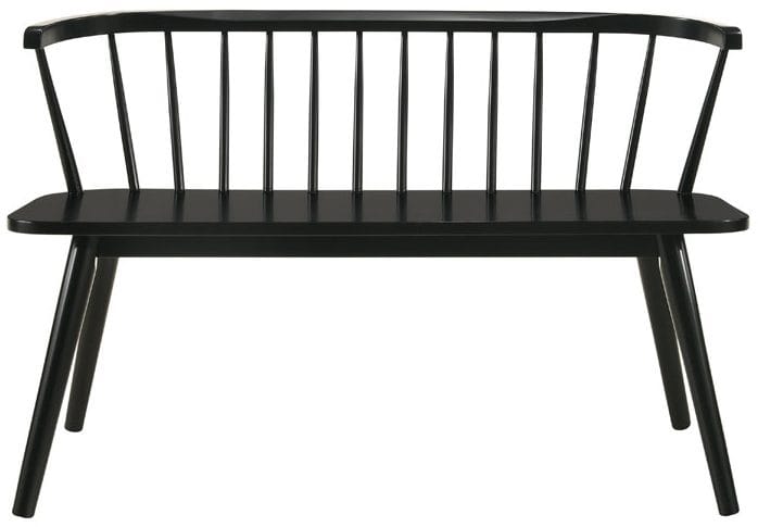 Pinnsoffa svart Bobby - Svart - Möbler - Soffa - Kökssoffa & pinnsoffa