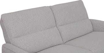 Reclinersoffa 3-sits - Ljus bouclè - Eldriven - Ljusgrå - Möbler - Soffa - Biosoffa & reclinersoffa - 2 sits biosoffa & reclinersoffa