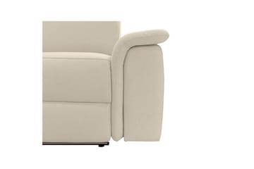 Reclinersoffa med hörn Loft24 Hörnsoffa 3-sits Pareli Vit Vänster - Möbler - Soffa - Biosoffa & reclinersoffa