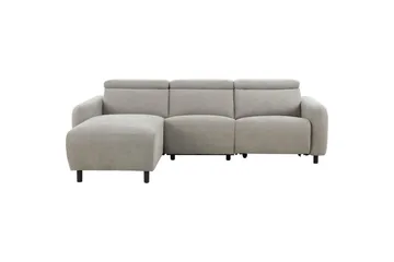 Reclinersoffa med hörn Loft24 Hörnsoffa Loft24 Skaane med elektrisk vilstol Grey1 Left-faced Manchester