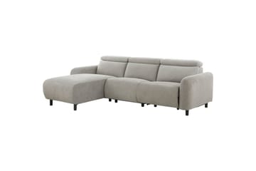 Reclinersoffa med hörn Loft24 Skaane Reclinersoffa 3-sits Grey Manchester - Möbler - Soffa - Biosoffa & reclinersoffa