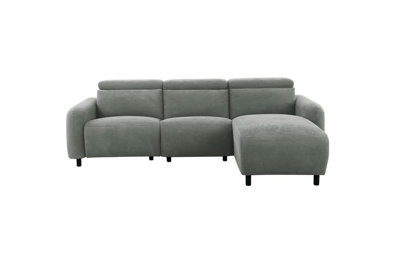 Reclinersoffa med hörn Loft24 Skaane Reclinersoffa 3-sits Grey1 Manchester, undefined