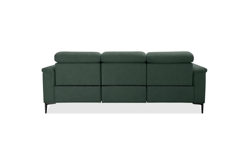 Reclinersoffa utan hörn Loft24 3-sitssoffa Lund Dark Green - Möbler - Soffa - 3 sits soffa