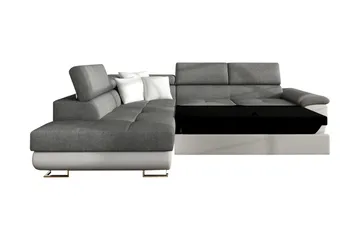 Reginia Bäddsoffa m. Schäslong 3-sits - Grön - Möbler - Soffa - Bäddsoffa