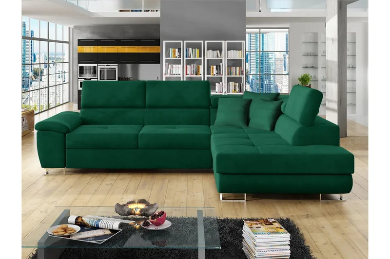 Reginia Bäddsoffa m. Schäslong 3-sits, undefined