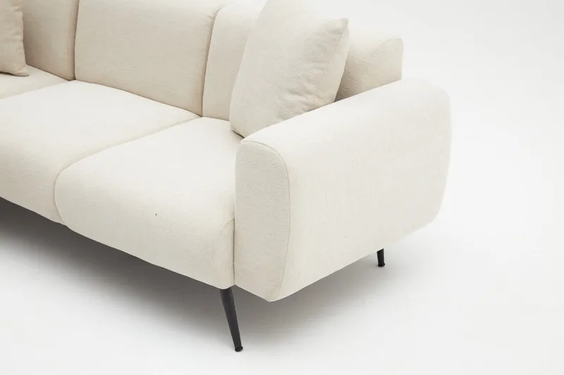 Reverto Fotpall 105 cm - Peach - Möbler - Soffa - Divansoffor & schäslongsoffa