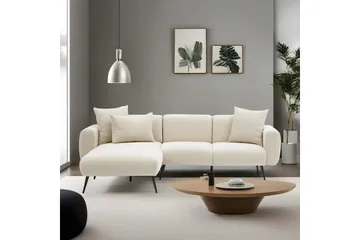 Reverto Fotpall 105 cm - Peach - Möbler - Soffa - Divansoffor & schäslongsoffa