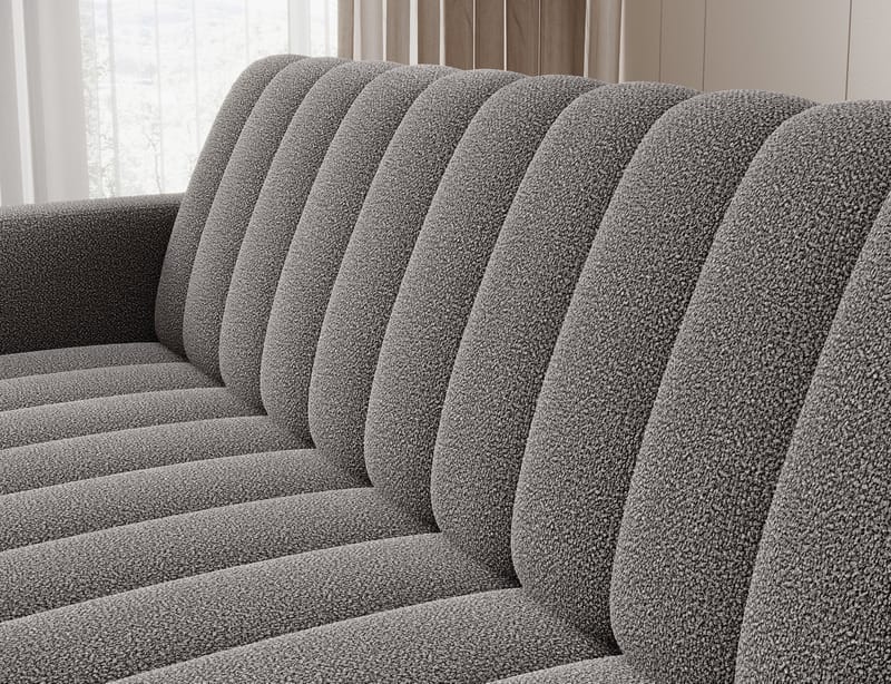 Roneyy 3-sits Bäddsoffa med förvaring - Xillar 04 - Möbler - Soffa - Bäddsoffa