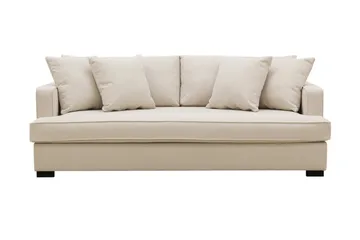 Rossita 3-sits Djup Soffa med Hel dyna i Bouclé