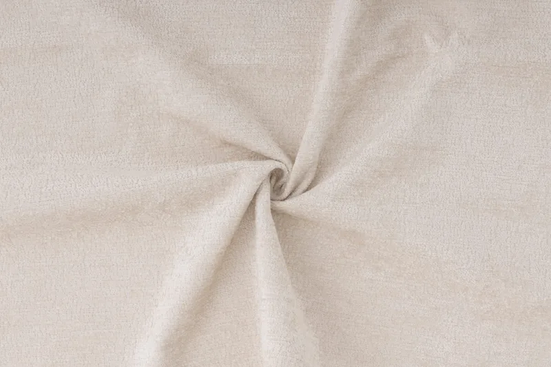 Rossita 3-sits Djup Soffa med hel dyna i Chenille - Trenza 06, Beige Chenille - Möbler - Soffa - 3 sits soffa