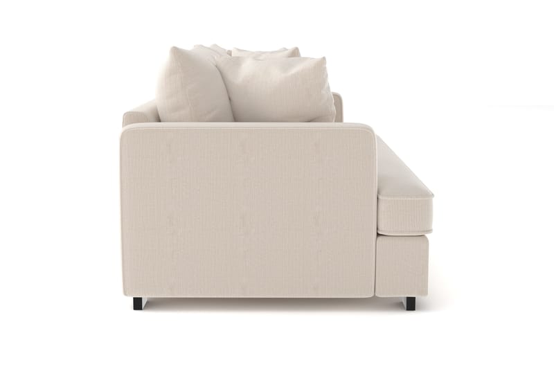 Rossita 3-sits Djup Soffa med hel dyna i Manchester - Beige - Möbler - Soffa - 3 sits soffa