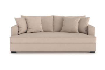 Rossita 3-sits Djup Soffa med hel dyna i Tyg