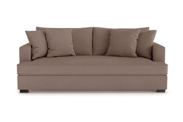 Rossita 3-sits Djup Soffa med hel dyna i Tyg