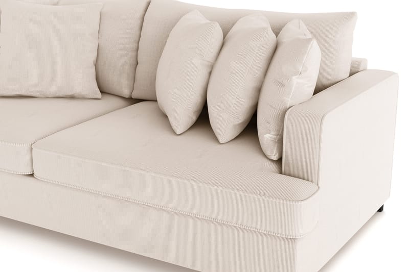 Rossita 4-sits Djup Soffa i Manchester - Beige - Möbler - Soffa - 4 sits soffa