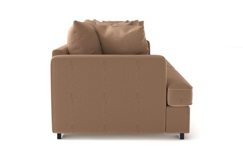 Rossita 4-sits Djup Soffa i Manchester - Brun - Möbler - Soffa - 4 sits soffa