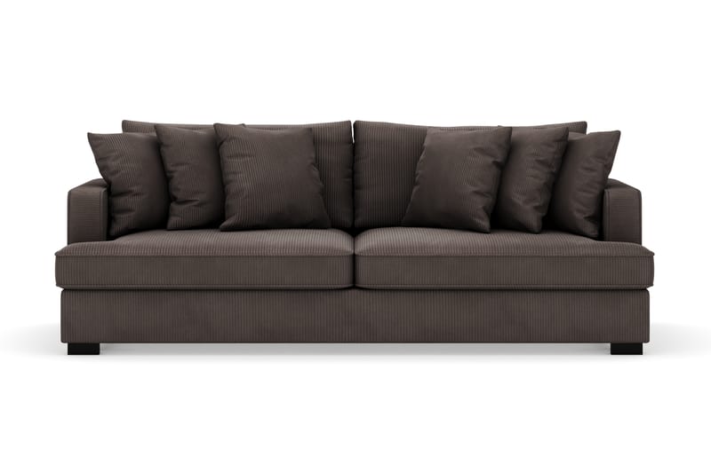 Rossita 4-sits Djup Soffa i Manchester, Mörkgrå