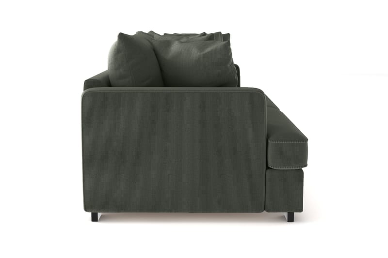 Rossita 4-sits Djup Soffa i Manchester - Mörkgrön - Möbler - Soffa - 4 sits soffa