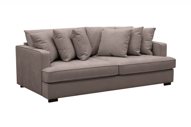 Rossita 4-sits Djup Tygsoffa - Brun - Möbler - Soffa - 4 sits soffa