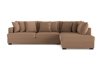 Rossita 4-sits Högervänd L-formad Djup Schäslongsoffa i Manchester