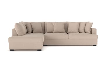 Rossita 4-sits Vänstervänd L-formad Djup Schäslongsoffa i Tyg