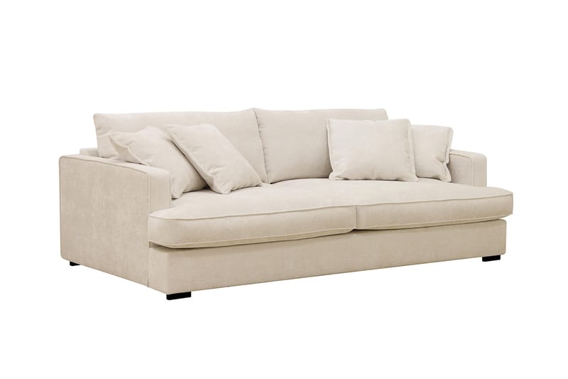 Rossita Lyx 2,5-sits Extra djup Soffa i Chenille - Beige - Möbler - Soffa - 3 sits soffa