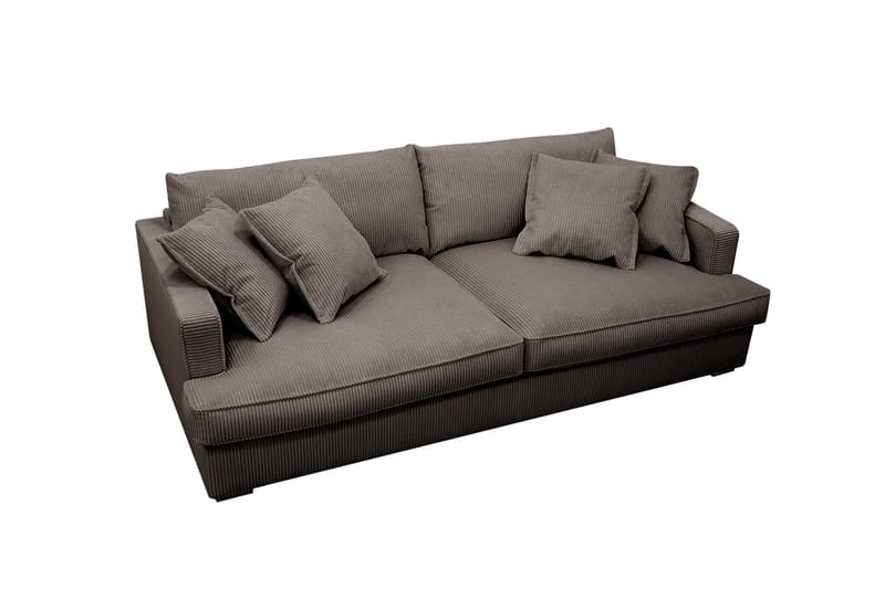 Rossita Lyx 2,5-sits Extra djup Soffa i Manchester - Brun - Möbler - Soffa - 3 sits soffa