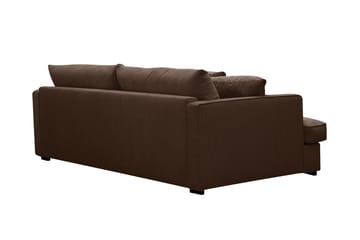 Rossita Lyx 2,5-sits Extra djup Soffa i Manchester - Mörkbrun - Möbler - Soffa - 3 sits soffa