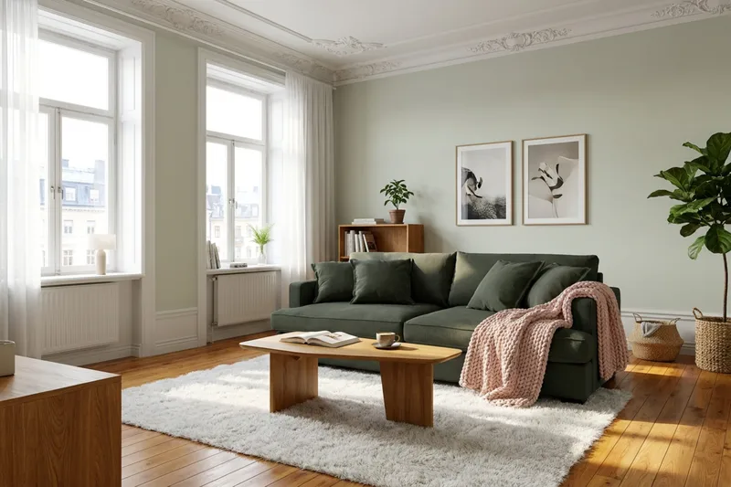 Rossita Lyx 2,5-sits Extra djup Soffa i Manchester - Mörkgrön - Möbler - Soffa - 3 sits soffa