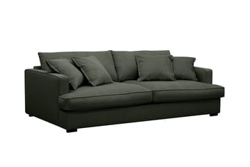 Rossita Lyx 2,5-sits Extra djup Soffa i Manchester - Mörkgrön - Möbler - Soffa - 3 sits soffa