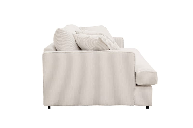Rossita Lyx 2,5-sits Extra djup Soffa i Manchester - Naturvit - Möbler - Soffa - 3 sits soffa