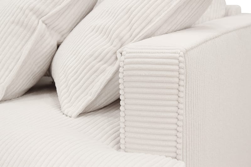 Rossita Lyx 2,5-sits Extra djup Soffa i Manchester - Offwhite - Möbler - Soffa - 3 sits soffa