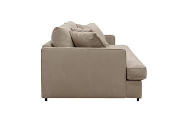 Rossita Lyx 2,5-sits Extra djup Soffa i Tyg - Brun - Möbler - Soffa - 3 sits soffa