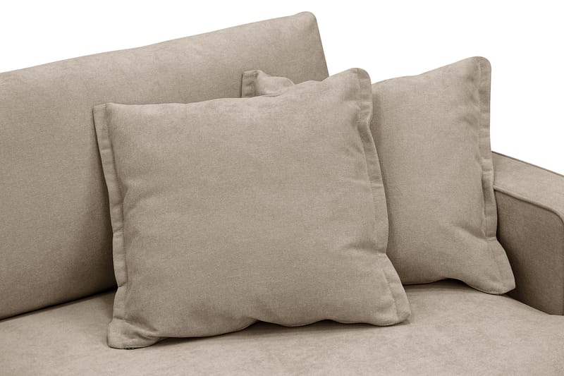 Rossita Lyx 2,5-sits Extra djup Soffa i Tyg - Brun - Möbler - Soffa - 3 sits soffa