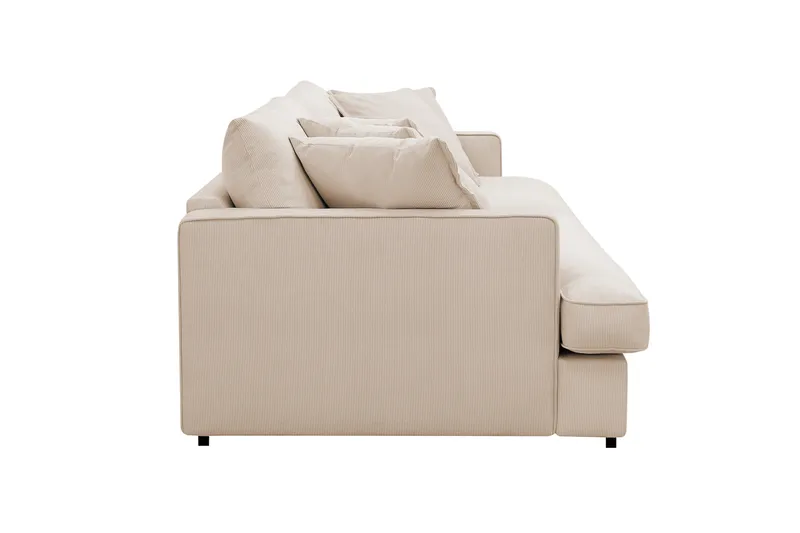 Rossita Lyx 3,5-sits Extra djup Soffa i Manchester - Beige - Möbler - Soffa - 4 sits soffa