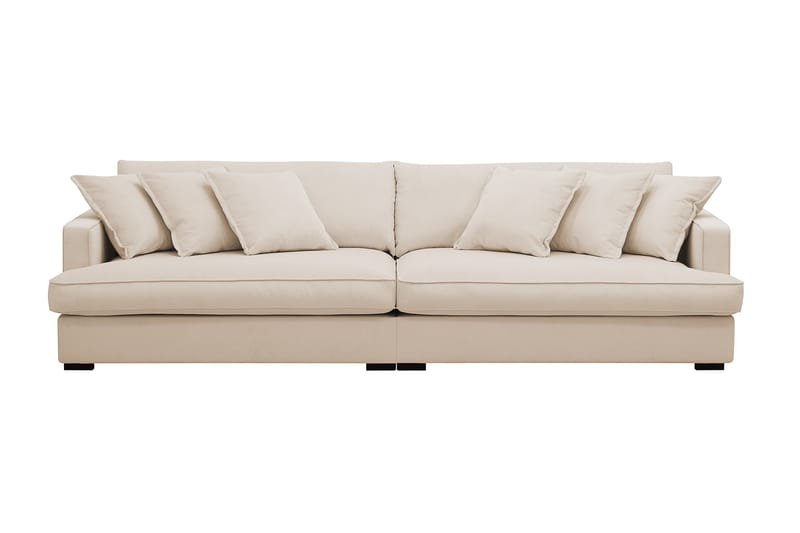 Rossita Lyx 3,5-sits Extra djup Soffa i Manchester - Beige - Möbler - Soffa - 4 sits soffa