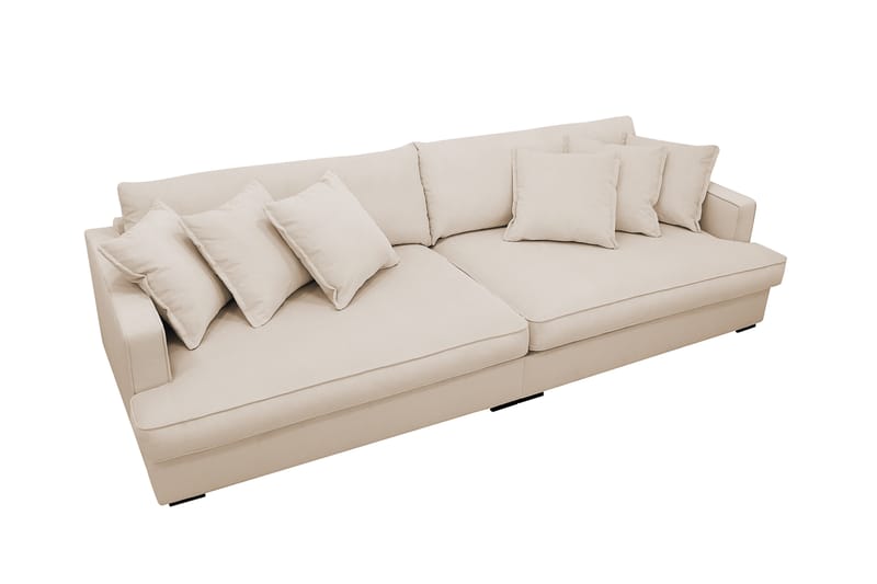 Rossita Lyx 3,5-sits Extra djup Soffa i Manchester - Beige - Möbler - Soffa - 4 sits soffa