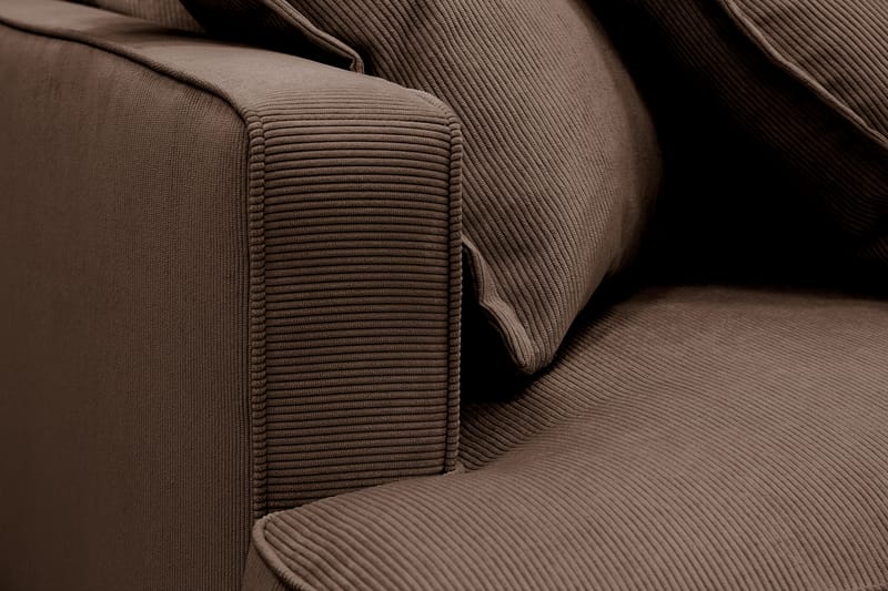 Rossita Lyx 3,5-sits Extra djup Soffa i Manchester - Brun - Möbler - Soffa - 4 sits soffa