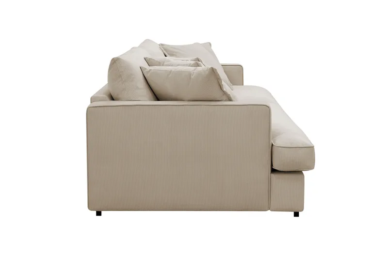 Rossita Lyx 3,5-sits Extra djup Soffa i Manchester - Greige - Möbler - Soffa - 4 sits soffa