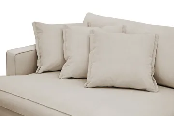 Rossita Lyx 3,5-sits Extra djup Soffa i Manchester - Greige - Möbler - Soffa - 4 sits soffa